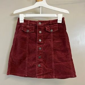 MOSSIMO corduroy skirt